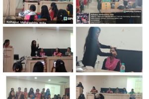Basic makeup workshop organized under beauty culture course on 18th dec2023