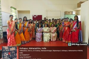 Beauty culture and Theropy कोर्स विद्यार्थ्यिनींनी दि.16/02/24 हळदीकुंकू समारंभ .