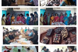 chocolate making workshop organized by Mazi Vidyartini Sangh on 21th dec 2023