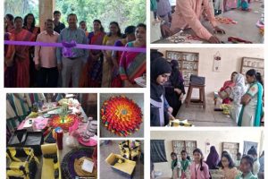 Exhibition of durable goods organized by Dr.V.T.Patil and Kakaji on the occasion of his birthday.