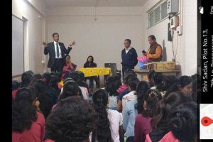 Guest lecture on womens health and awarness organized for hostel students on 23rd jan 24