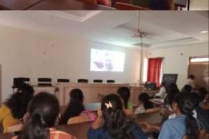 Ice cre making workshop by B.Voc Food dept on 10th feb 2024