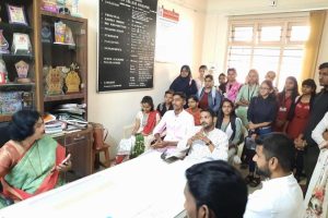 Inn mantrimandal visit to kamala college