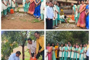 Tree plantation programme on the Occasion of birth anniversary of Shahu Maharaj on 26/06/2024