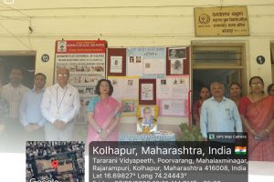 Marathi Bhasha Gourav Din Poster Presentation by Marathi Dept on 27th Feb 26