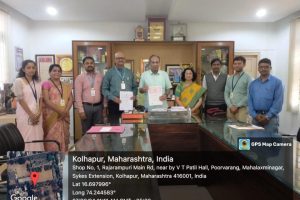 MoU between Economics dept. and Rajarambapu Bank on 7th Aug 2024