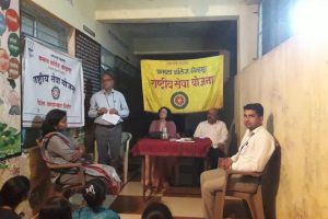 एन.एस.एस कॅम्पमध्ये जलसाक्षरता अभियान