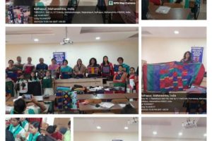 Alumni Association and Skill Development Center organized One Day Workshop on “Goghadi Making” on 30/1/2024