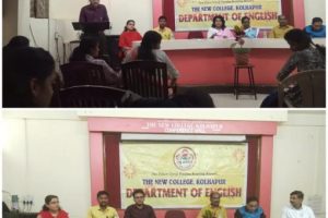 One-Day Workshop on ‘Journey of Drama: From Text to Performance ‘ under the Lead College Cluster on 18 January,2024 at New College, Kolhapur.