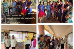 Wallpaper display by B.Voc Food Processing dept. On 15 dec 23