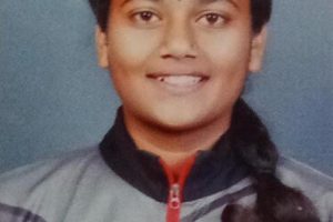 Selection of Kamala College Student Dakshata Kamire for School State Level Softboll Tournamant to be held at Nanded