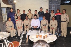Students Talk with Hon'ble Satij Patil on14th Aug 2025