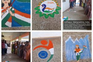 Tiranga Rangoli Cometition on 14th Aug 2025