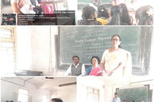 Use of e resources faculty exchange programme by Economics dept. And KRP Library on 28th Feb 2024