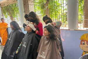 Visit to Bal Kalyan Sankul by Beauty Culture Students on 29th June 2025