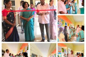 World consumer day poster presentation organized by junior commerce dept.on 26th dec 23